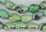 CCO21 15.5 inches 10*14mm teardrop natural chrysotine beads