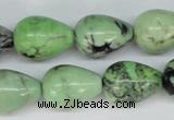 CCO22 15.5 inches 13*18mm teardrop natural chrysotine beads