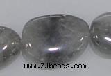 CCQ234 15.5 inches 22*30mm freeform cloudy quartz beads wholesale