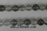 CCQ302 15.5 inches 8mm round cloudy quartz beads wholesale