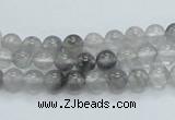 CCQ50 15.5 inches 6mm round cloudy quartz beads wholesale