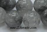 CCQ56 15.5 inches 20mm round cloudy quartz beads wholesale