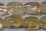 CCR220 15.5 inches 14*23mm nuggets natural citrine gemstone beads