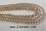 CCR327 15.5 inches 6mm - 12mm faceted round citrine graduated beads