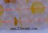 CCR365 15.5 inches 14mm round citrine beads wholesale