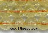 CCR381 15 inches 6mm round citrine beads wholesale