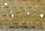 CCR396 15 inches 4*5mm faceted rondelle citrine beads