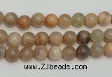 CCS302 15.5 inches 6mm round natural sunstone beads wholesale