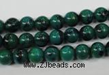 CCS402 15.5 inches 8mm round dyed chrysocolla gemstone beads