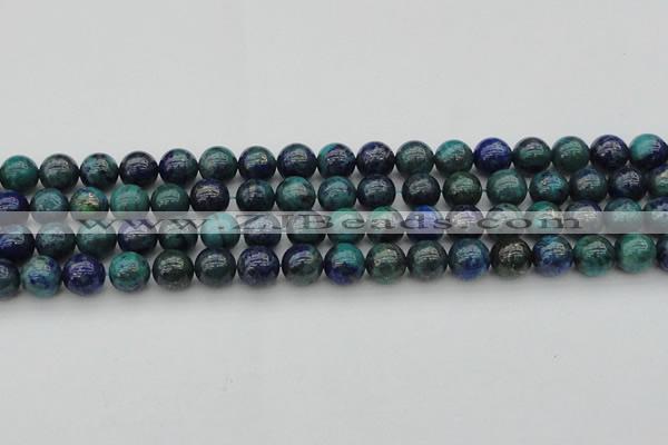 CCS524 15.5 inches 12mm round dyed chrysocolla gemstone beads