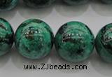 CCS805 15.5 inches 14mm round natural Chinese chrysocolla beads
