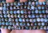 CCS888 15 inches 6mm round natural chrysocolla beads wholesale