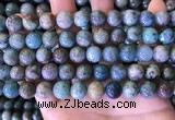 CCS890 15 inches 10mm round natural chrysocolla beads wholesale