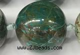 CCS906 15.5 inches 18mm round natural chrysocolla gemstone beads