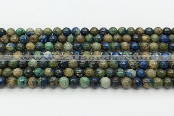 CCS908 15 inches 6mm round chrysocolla gemstone beads