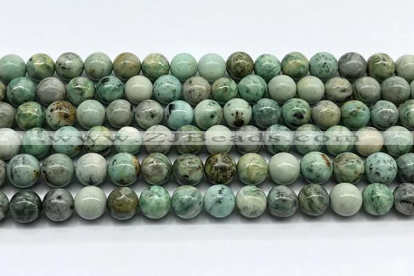 CCS941 15 inches 8mm round chrysocolla beads