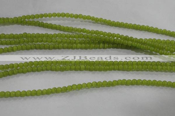 CCT1113 15 inches 2mm round tiny cats eye beads wholesale