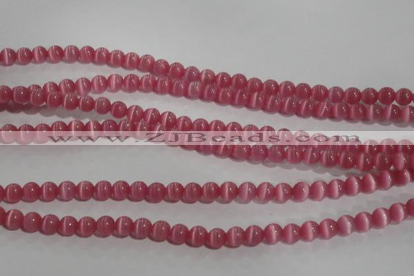 CCT1205 15 inches 4mm round cats eye beads wholesale