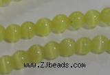 CCT1206 15 inches 4mm round cats eye beads wholesale