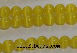 CCT1209 15 inches 4mm round cats eye beads wholesale