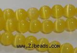 CCT1210 15 inches 4mm round cats eye beads wholesale