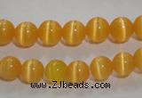 CCT1211 15 inches 4mm round cats eye beads wholesale