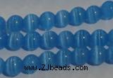 CCT1228 15 inches 4mm round cats eye beads wholesale