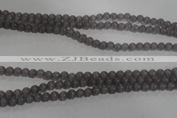 CCT1236 15 inches 4mm round cats eye beads wholesale