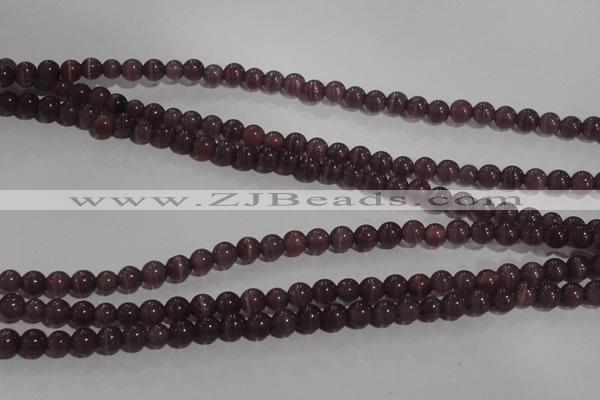 CCT1238 15 inches 4mm round cats eye beads wholesale
