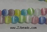 CCT1239 15 inches 4mm round cats eye beads wholesale