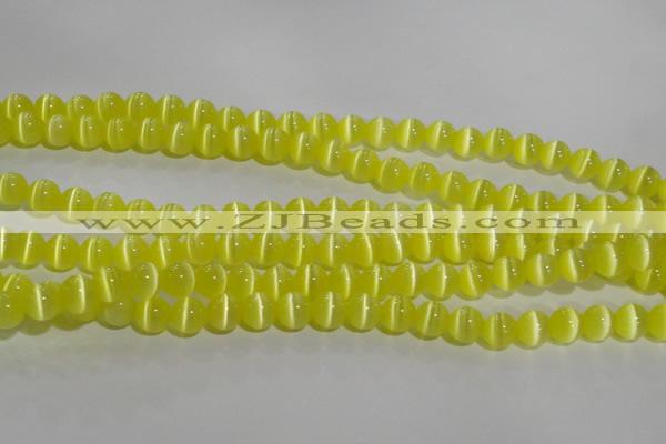 CCT1274 15 inches 5mm round cats eye beads wholesale