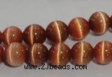 CCT1280 15 inches 5mm round cats eye beads wholesale