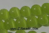 CCT1346 15 inches 6mm round cats eye beads wholesale