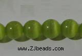 CCT1347 15 inches 6mm round cats eye beads wholesale