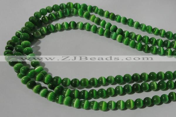 CCT1355 15 inches 6mm round cats eye beads wholesale