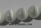 CCT1370 15 inches 7mm round cats eye beads wholesale