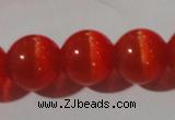 CCT1373 15 inches 7mm round cats eye beads wholesale