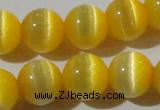 CCT1375 15 inches 7mm round cats eye beads wholesale