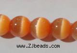 CCT1382 15 inches 7mm round cats eye beads wholesale