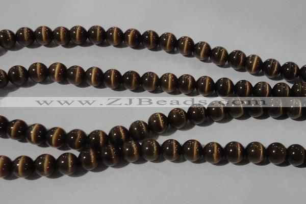 CCT1394 15 inches 7mm round cats eye beads wholesale