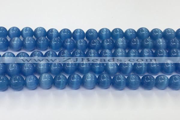 CCT1452 15 inches 8mm, 10mm, 12mm round cats eye beads