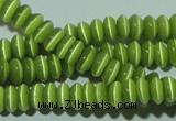 CCT212 15 inches 2*4mm rondelle cats eye beads wholesale