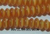 CCT236 15 inches 3*6mm rondelle cats eye beads wholesale