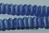 CCT239 15 inches 3*6mm rondelle cats eye beads wholesale