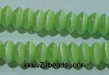 CCT242 15 inches 3*6mm rondelle cats eye beads wholesale