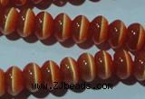 CCT245 15 inches 3*6mm rondelle cats eye beads wholesale