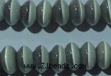 CCT271 15 inches 5*8mm rondelle cats eye beads wholesale