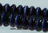 CCT292 15 inches 5*8mm rondelle cats eye beads wholesale