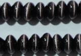 CCT296 15 inches 5*8mm rondelle cats eye beads wholesale