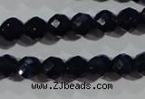 CCT348 15 inches 5mm faceted round cats eye beads wholesale